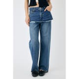 LAYERED WIDE STRAIGHT デニム | MOUSSY OUTLET | 詳細画像5 