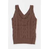 CABLE KNIT キャミソール | MOUSSY OUTLET | 詳細画像2 