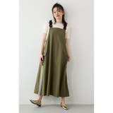 KHA | W/Rサイドラインジャンパースカート | RODEO CROWNS WIDE BOWL