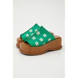 PATTERN KNIT WADGE SANDAL | RODEO CROWNS WIDE BOWL | 詳細画像7