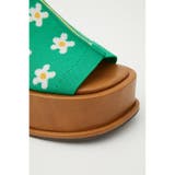 PATTERN KNIT WADGE SANDAL | RODEO CROWNS WIDE BOWL | 詳細画像12