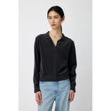 VELOUR POLO ロングスリーブTシャツ | MOUSSY OUTLET | 詳細画像8