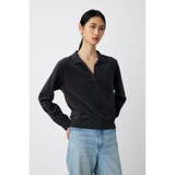 VELOUR POLO ロングスリーブＴシャツ | MOUSSY OUTLET | 詳細画像12 