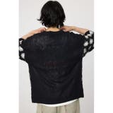 クロシェフラワー半袖ニットカーディガン | RODEO CROWNS WIDE BOWL | 詳細画像17 