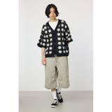 クロシェフラワー半袖ニットカーディガン | RODEO CROWNS WIDE BOWL | 詳細画像19 