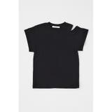 BLK | CUT OUT LOOSE Tシャツ | MOUSSY OUTLET