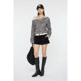 FAUX FUR KNIT CROP トップス | MOUSSY OUTLET | 詳細画像18