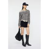 FAUX FUR KNIT CROP トップス | MOUSSY OUTLET | 詳細画像19