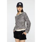 FAUX FUR KNIT CROP トップス | MOUSSY OUTLET | 詳細画像20
