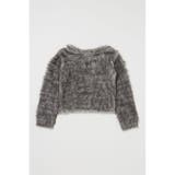 FAUX FUR KNIT CROP トップス | MOUSSY OUTLET | 詳細画像21