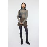 SHEER TURTLE NECK ニットトップス | MOUSSY OUTLET | 詳細画像18 