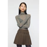 SHEER TURTLE NECK ニットトップス | MOUSSY OUTLET | 詳細画像20 