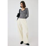 EYELET U-NECK カーデ & キャミ | MOUSSY OUTLET | 詳細画像29