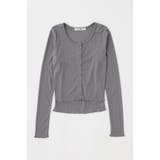 EYELET U-NECK カーデ & キャミ | MOUSSY OUTLET | 詳細画像34