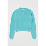 VELOUR TOUCH KNIT ポロ | MOUSSY OUTLET | 詳細画像16