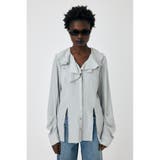 L/GRY1 | RUFFLE ブラウス | MOUSSY OUTLET