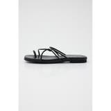 BLK | TUBE STRAP SANDALS | RODEO CROWNS WIDE BOWL