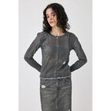 DENIM PRINT TRANSPARENT ロンT | MOUSSY OUTLET | 詳細画像5