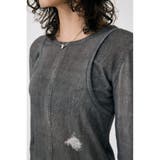 DENIM PRINT TRANSPARENT ロンT | MOUSSY OUTLET | 詳細画像9