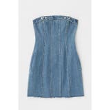 DENIM BARETOP MINI ワンピース | MOUSSY OUTLET | 詳細画像10 