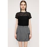 BLK | SHEER MESH Tシャツ | SLY OUTLET