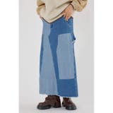 柄BLU5 | アクティブスカート | RODEO CROWNS WIDE BOWL