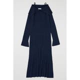NVY | BIG COLLAR KNIT ドレス | MOUSSY OUTLET