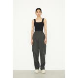 COTTON LINEN OVER WORK パンツ | SLY OUTLET | 詳細画像2 