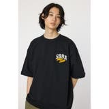 BLK | スムージーハーフスリーブスウェット | RODEO CROWNS WIDE BOWL