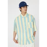 柄YEL5 | マルチストライプシャツ | RODEO CROWNS WIDE BOWL