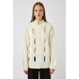 CUT OUT DESIGN ニット | MOUSSY OUTLET | 詳細画像1 