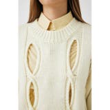 CUT OUT DESIGN ニット | MOUSSY OUTLET | 詳細画像4 
