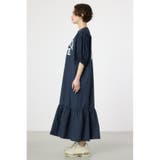 カレッジ 切替 パフスリーヴ ワンピース | RODEO CROWNS WIDE BOWL | 詳細画像20