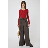 FOLD WAIST ワイドスラックス | MOUSSY OUTLET | 詳細画像9 
