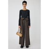 FOLD WAIST ワイドスラックス | MOUSSY OUTLET | 詳細画像3 