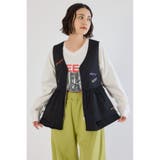 embroideryフロントジップベスト | RODEO CROWNS WIDE BOWL | 詳細画像9