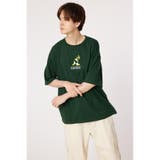 D/GRN3 | KANGOL サガラTシャツ | RODEO CROWNS WIDE BOWL