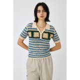 ADORABLE PATTERN ニットポロ | MOUSSY OUTLET | 詳細画像5 