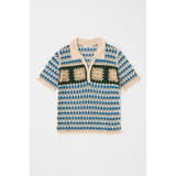ADORABLE PATTERN ニットポロ | MOUSSY OUTLET | 詳細画像7 