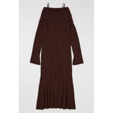 BIG COLLAR KNIT ドレス | MOUSSY OUTLET | 詳細画像15