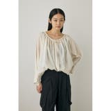 2wayシアーブラウスチュニック リサイクルポリエステル使用 | MOUSSY OUTLET | 詳細画像1 