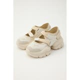 O/WHT1 | プラットフォーム ベルト スニーカー | RODEO CROWNS WIDE BOWL