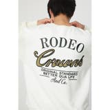 O/WHT1 | メンズドッキングロゴニットトップス | RODEO CROWNS WIDE BOWL