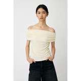 O/WHT1 | SHEER OFF SHOULDER トップス | MOUSSY OUTLET