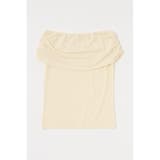 SHEER OFF SHOULDER トップス | MOUSSY OUTLET | 詳細画像5