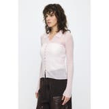 SHEER KNIT SHIRT シャツ | MOUSSY OUTLET | 詳細画像15