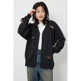 スター柄ニットカーディガン | RODEO CROWNS WIDE BOWL | 詳細画像6 