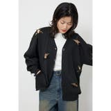 スター柄ニットカーディガン | RODEO CROWNS WIDE BOWL | 詳細画像7 