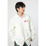 O/WHT1 | LAZYデニムシャツ | RODEO CROWNS WIDE BOWL