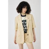 SHORT SLEEVE テーラードジャケット | MOUSSY OUTLET | 詳細画像4 